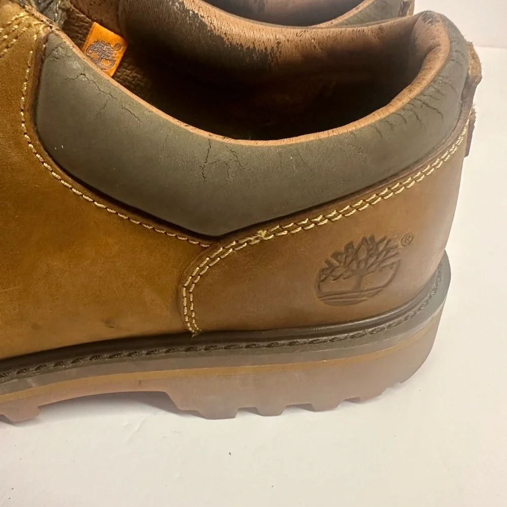 Timberland Men's Brown Leather‎ Shoes size 12
